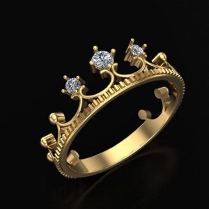 3д моделирование кольца корона