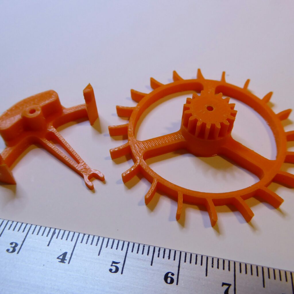 Использование 3D печати для создания часовых деталей